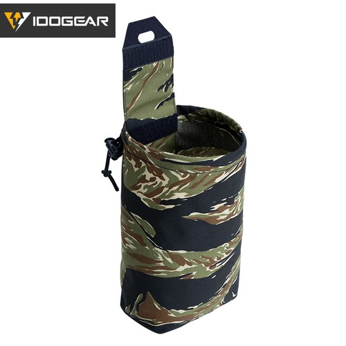 IDOGEAR Tactical Foldable Recycling Bag Dump Pouch MOLLE Drop Pouch Mini Hunting - Picture 30 of 30