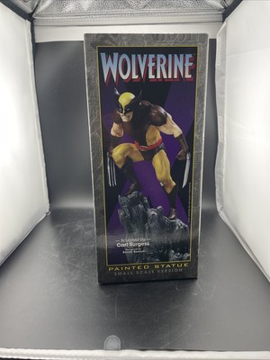 Wolverine Painted Statue 7  Small Scale Version Sculpted By Carl Surgess 2001 