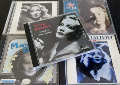 MARLENE DIETRICH 5 x CD'S - Come Up And See Me Sometime ! - Lili Marlène