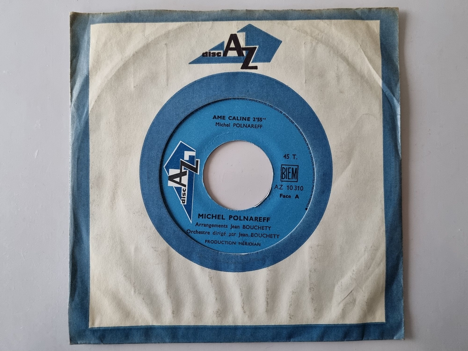 Michel Polnareff - Ame Caline 7'' Vinyl France