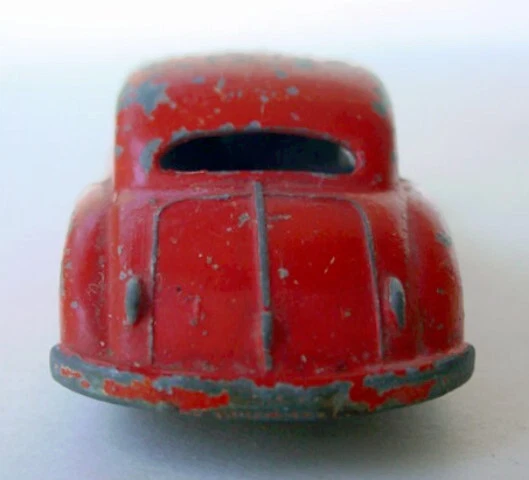 Original Moko VINTAGE MATCHBOX LESNEY Series 32 RED JAGUAR XK140 Diecast Car - Image 4 of 4