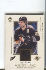 ROBERT LANG 2002-03 Private Stock Reserve #150 Jersey S# 217/240