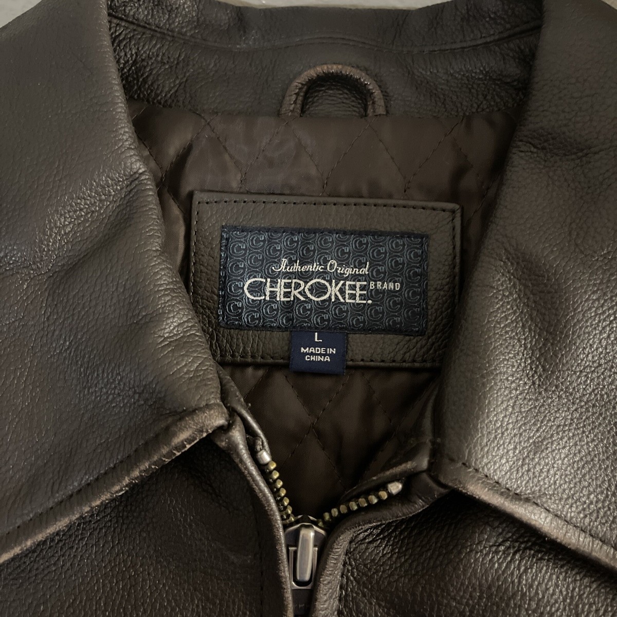 ジャケット・アウター 70s 80s CHEROKEE leather jacket AUTHENTIC CHEROKEE BROWN LEATHER JACKET MEN'S SIZE Large | eBay