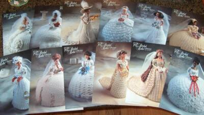 Annies BRIDAL BELLE Bed Doll Brides Crochet Pattern COLLECTION 13 patterns NEW