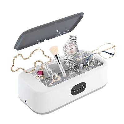 XEGOXTINA Ultrasonic Retainer Cleaner  (51kHZ) 640ml for Jewelry，Glasses ,Dental