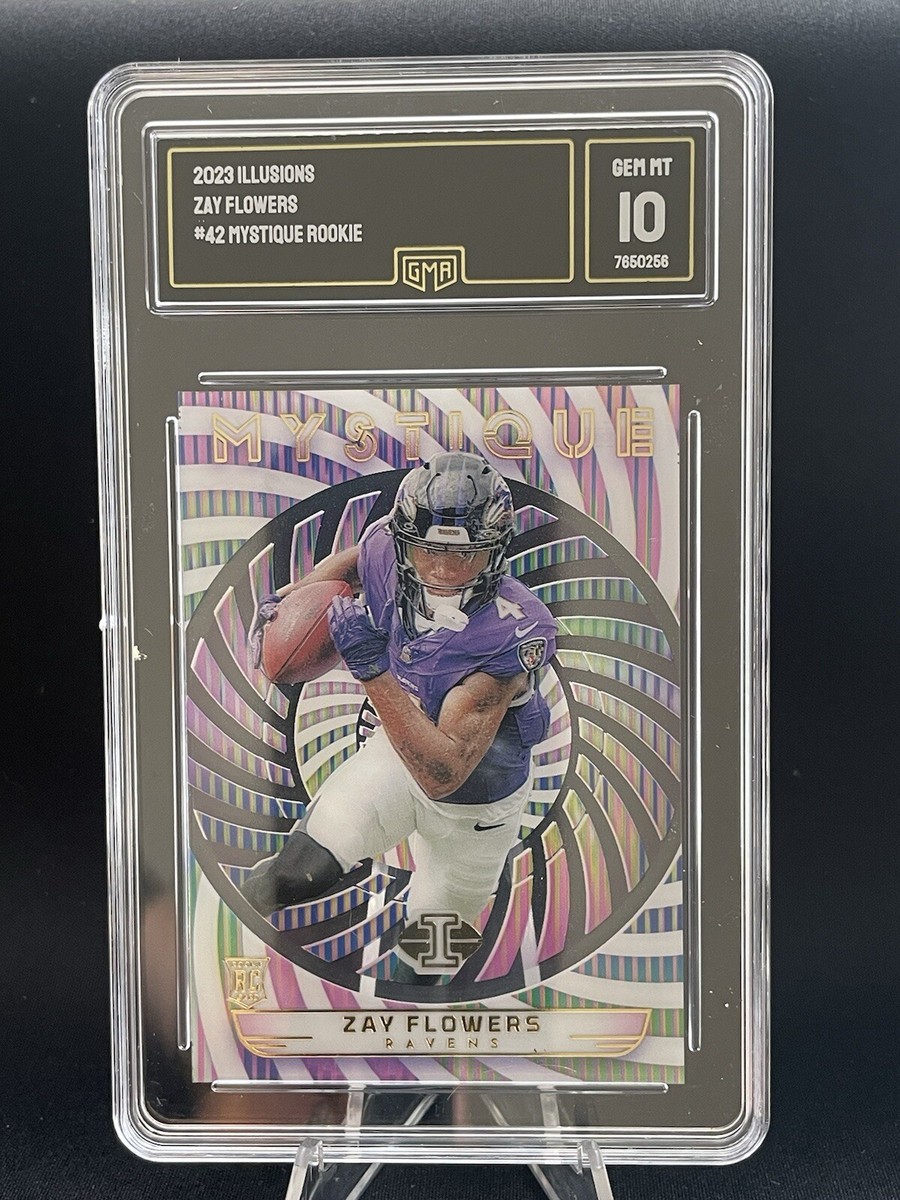 2023 Panini Illusions - Mystique Zay Flowers #42 (RC) for