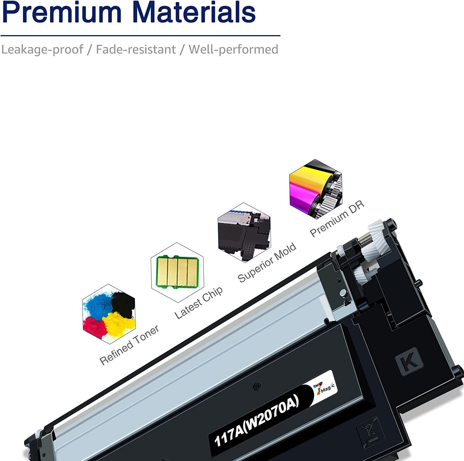 5x Toner für HP 117A 2070A Color Laser MFP 179fwg 179fnw 178nwg nw 150a 150nw eBay