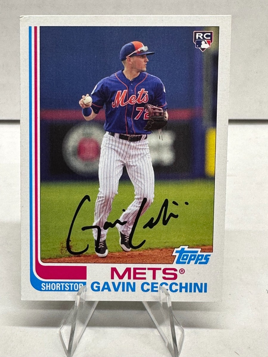 2017 Topps Archives Baseball Card #109 Gavin Cecchini RC New York