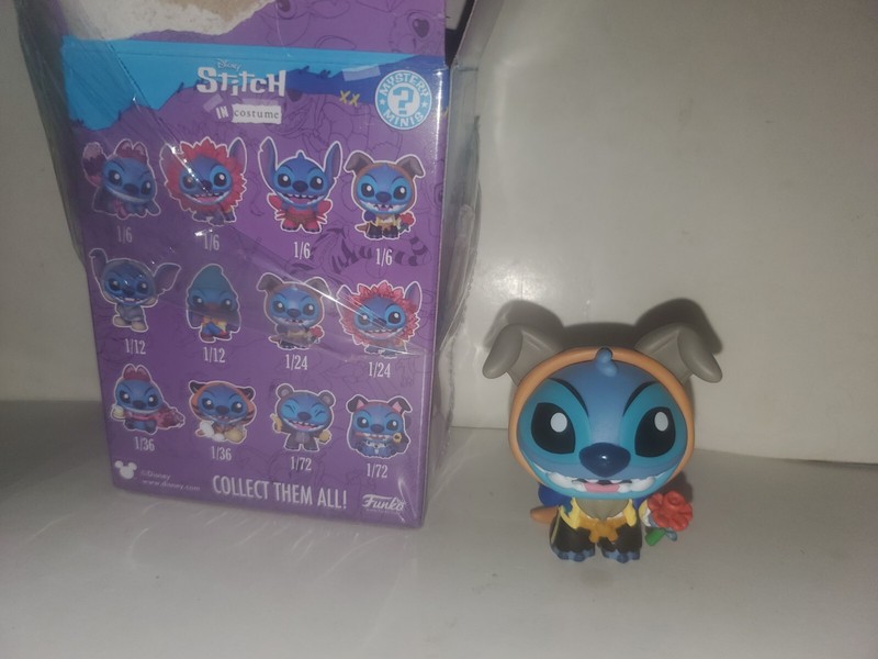 Disney Funko Mystery Mini Stitch In Costume 1/6 Common Beast