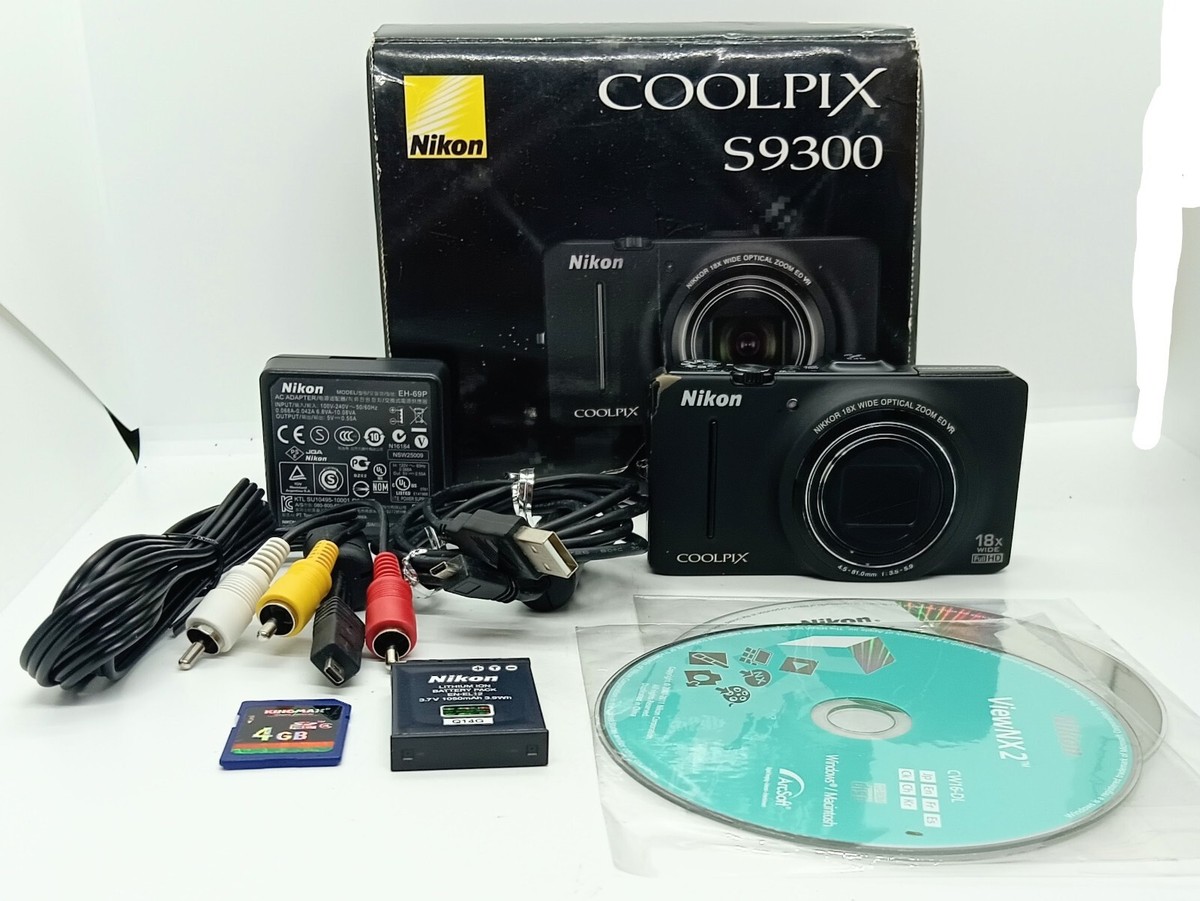 【極美品】Nikon COOLPIX S9300 デジタルカメラ ブラック H Nikon Coolpix S9300 Review: Digital Photography Review