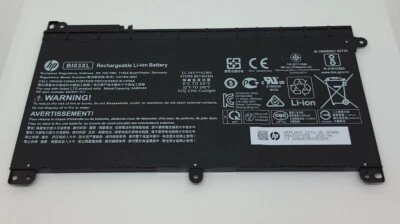 New OEM HP Stream 14-ax 14-cb Pavilion X360 13-U Battery BI03XL 844203-855 - Image 1 of 4