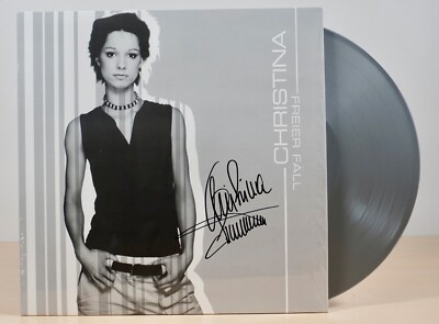 LP: Christina Stürmer - Freier Fall, Ltd. Signierte Silbergraue Vinyl, NEU