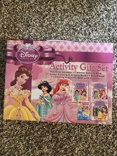 Disney Princess Set Includes: Sticker, Coloring, Board  Activity Books NEW  