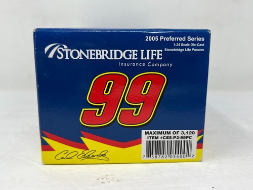 Team Caliber Nascar #99 Carl Edwards Stonebridge Life Ford Taurus 1:24 Diecast - Picture 5 of 18