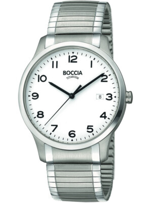 Reloj BOCCIA TITANIUM 3599-03 Men´s Con fecha-Acero