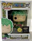 One Piece Roronoa Zoro Funko Pop! Vinyl Figure #327 Glow (KODY EX Exclusive)