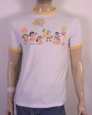 EUC Disney Parks Its A Small World Ringer T-Shirt Walt Disney World SZ S