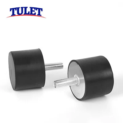 Buffer Rubber Foot Mount Anti Vibration Stop Male M3 M4 M6 M8 M10 M12 M14 M16 /D