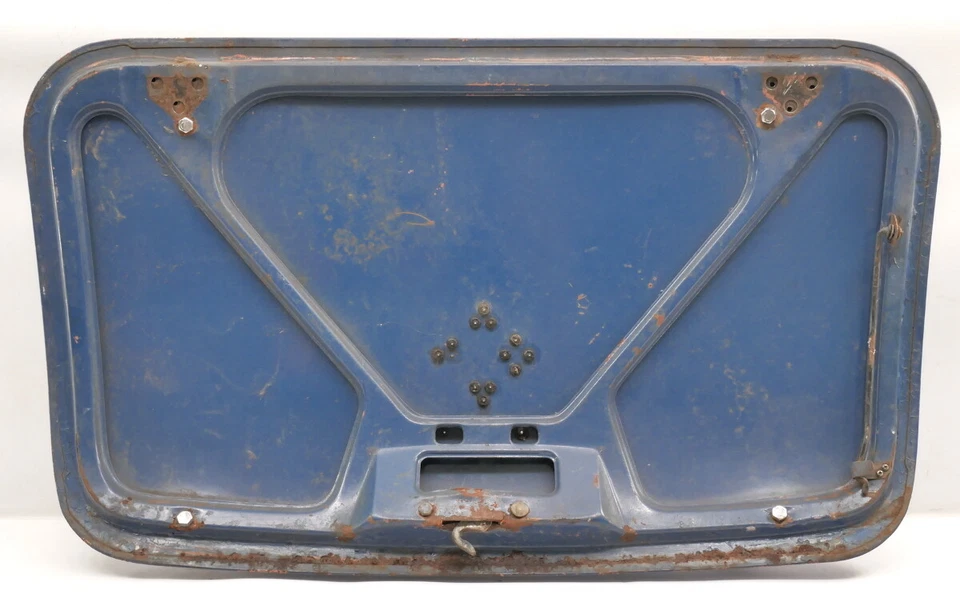 Trunk Lid Boot Deck w/ Cargo Rack 1969 MG Midget - Blue - Image 4 of 4