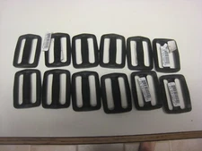 12 yes a full dozen Slip-Loks Slide Strap Buckle No S15,  Turf Inc, for 1-1/2"