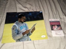 HEAD COACH  Mike McDaniel SIGNED MIAMI DOLPHINS 8X10 PHOTO WITH JSA