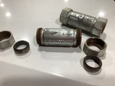 10 fittings  3/4'' npt 0.75'' Galvanized Pipe Compression repair Dresser st65 3/4 