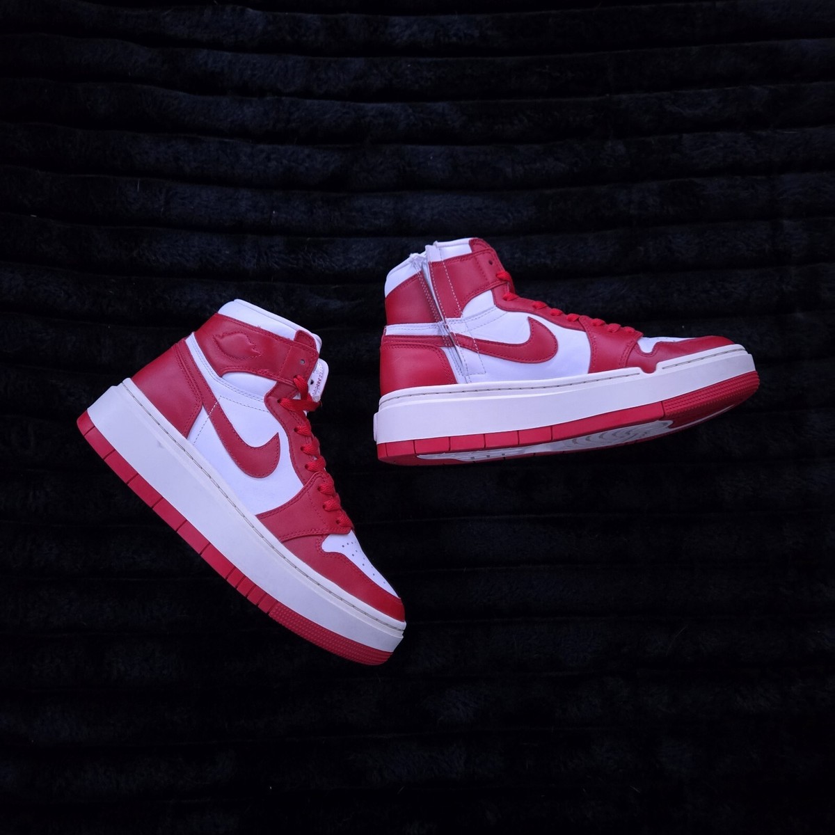 Size 9.5 - Air Jordan 1 Elevate High Varsity Red W for sale online