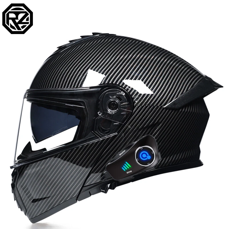 Bluetooth Motorcycle Helmet Camera Recorder Modular Motor Helmet DOT - Image 2 of 4