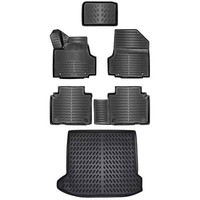 Elmasline 3D Gummimatten & Kofferraumwanne & Frunkmatte Set FüR Hyundai Ioniq 5