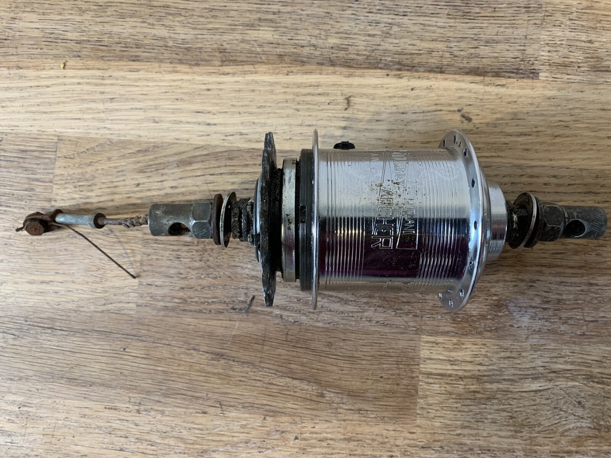 Sturmey Archer AW Bike Hub Speed Rear 28h 16t Sprocket 81 UK