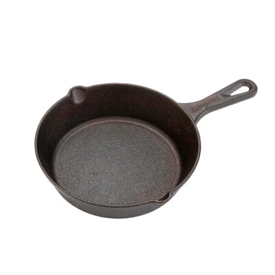 Gusseiserne Pfanne 20cm, 1l, Pfanne Eisenpfanne Bratpfanne Grillpfanne rusikal - Bild 1 von 3