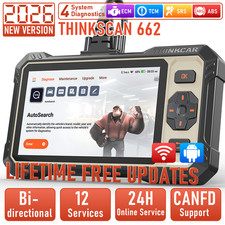 ThinkScan 662 Auto Scanner ECM TCM SRS ABS OB...