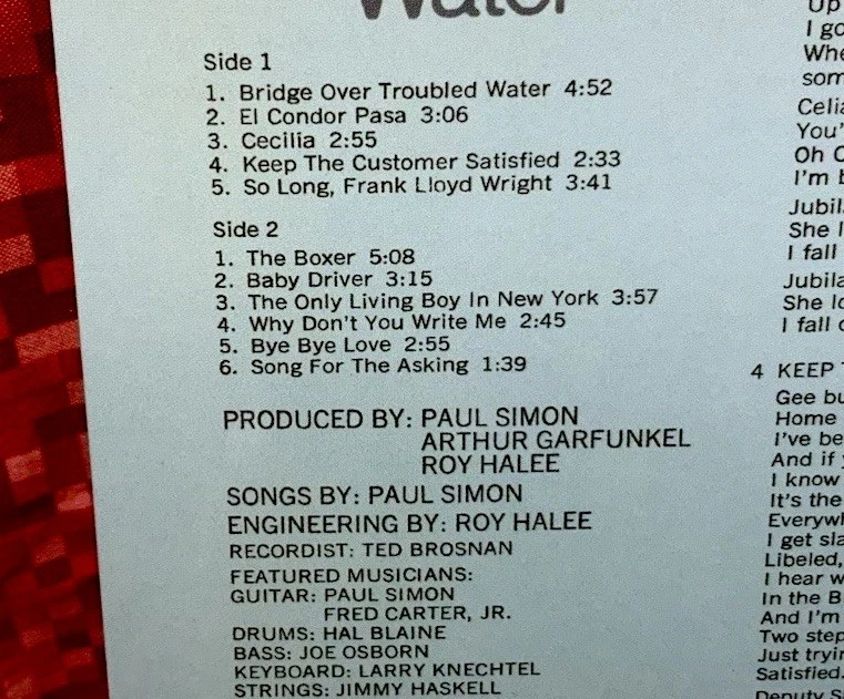 2018 Simon & Garfunkel “Bridge Over Troubled Water” Columbia Reissue LP (Sealed) - Image 4 of 4