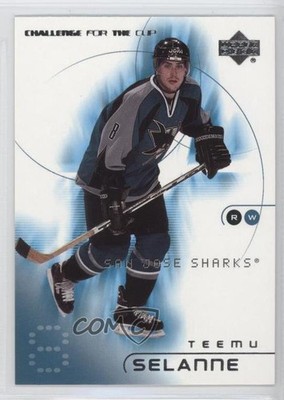 2001-02 Upper Deck Challenge for the Cup Teemu Selanne #73 HOF 05ds