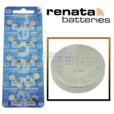 Ten 10 Renata 396 Watch Battery SR726W SWISS MADE, 0 MERCURY