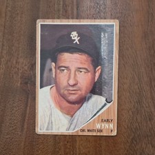1962 Topps Early Wynn #385 Chicago White Sox Baseball Trading Card