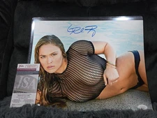 Ronda Rousey Signed Autographed 11x14" Photo JSA Authenticated UFC WWE