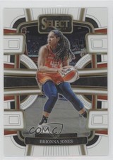 2024 Panini Select WNBA Concourse White Prizm /99 Brionna Jones #88 1pe9
