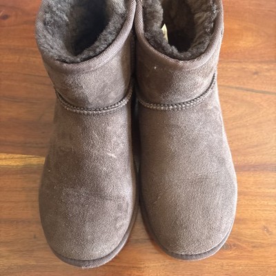 UGG Classic Mini II Ankle Boot Burnt Cedar Women's Size 7 Medium