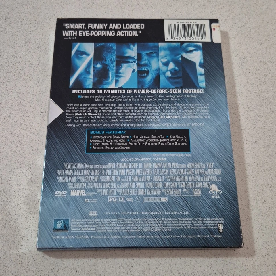 X-MEN: THE LAST STAND - Action/Adventure Steelbook DVD Rated PG 2006 - Image 4 of 4