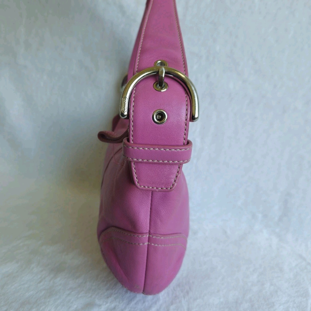 Coach Vintage Y2K SoHo Hobo Mini Pink Shoulder Bag Cr… - Gem