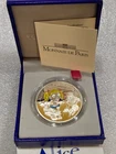 2003 Monnaie De Paris Mint 22.2 g .900 Silver Colored Coin ~ Alice in Wonderland