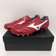 Mizuno Morelia II JAPAN P1GA250160 Ruby Red x White Soccer Footbal