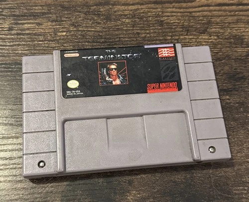 The Terminator SNES Super Nintendo Tested Authentic