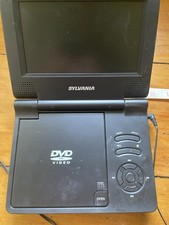 Sylvania 7" Portable DVD Player With Wall Cord Tested