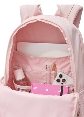 PINK Classic Canvas Backpack NEW with Tags | eBay display picture 3