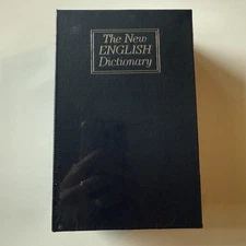 Pen+Gear Personal Book Safe with Fabric Cover, Steel Walls, Combination Dial Loc