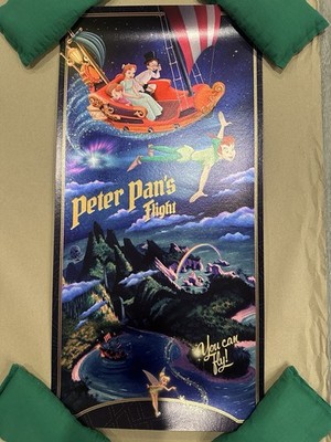 Kevin Wilson - Peter Pan's Flight - Disney Ride Series - 12x24 giclee ed/90