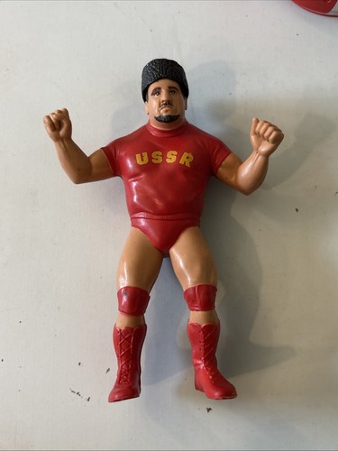 Vintage LJN Nikolai Volkoff Wrestling Action Figur...
