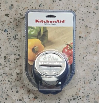 KitchenAid Digital Timer Large Print KC150OHOBA Large LCD Black.  